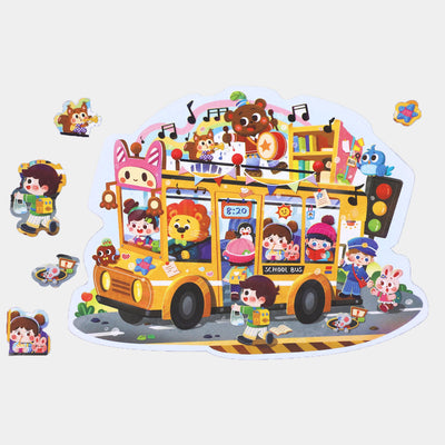 Happy Bus Puzzle 59PCs For Kids