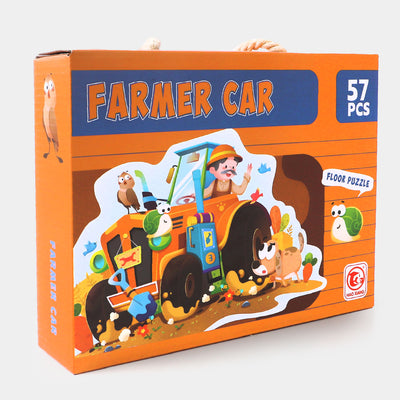 Farmer Car Puzzle 57PCs For Kids