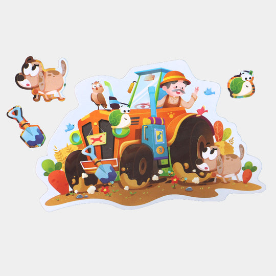 Farmer Car Puzzle 57PCs For Kids