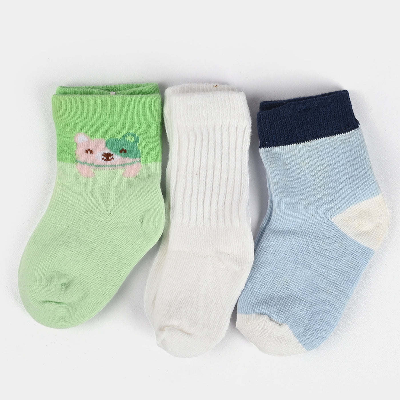 Socks Cotton 3Pair | 0 to 6M