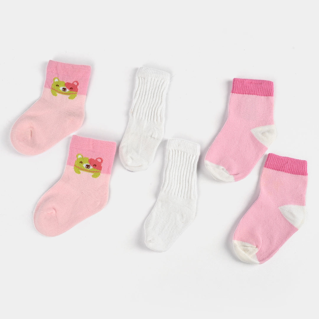Socks Cotton 3Pair | 0 to 6M