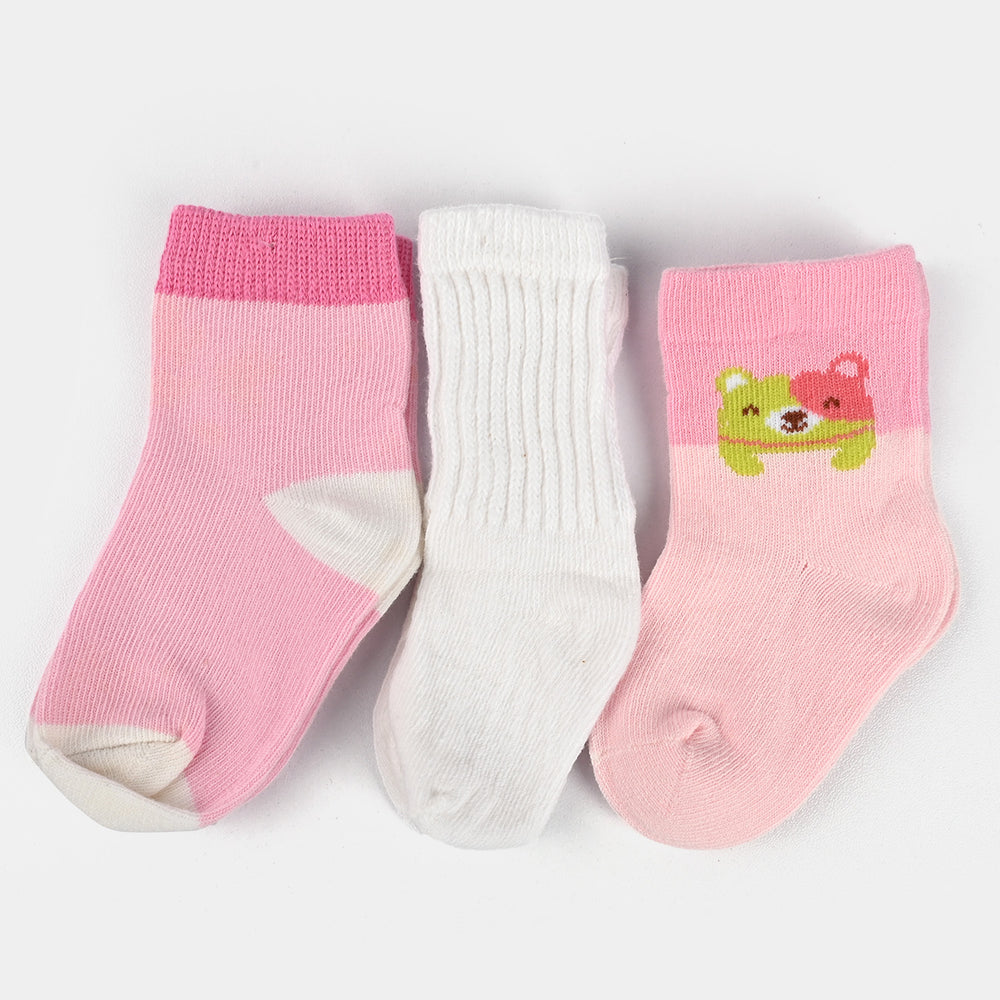 Socks Cotton 3Pair | 0 to 6M
