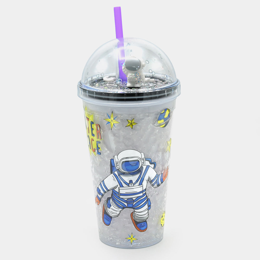 Fancy Straw Glass/Cup For Kids