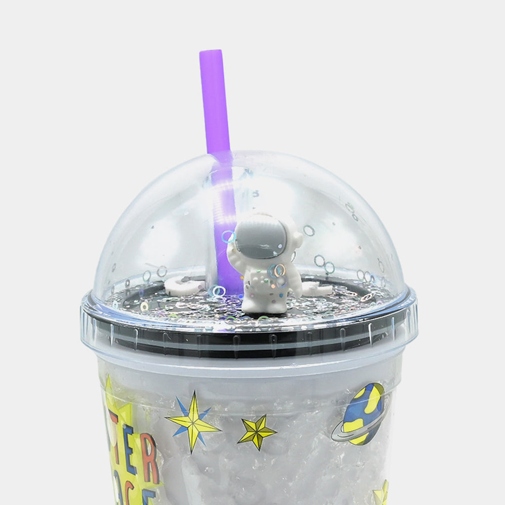 Fancy Straw Glass/Cup For Kids