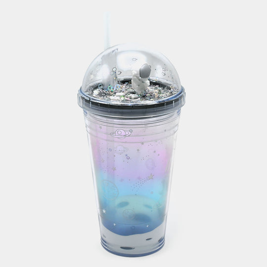 Fancy Straw Glass/Cup For Kids