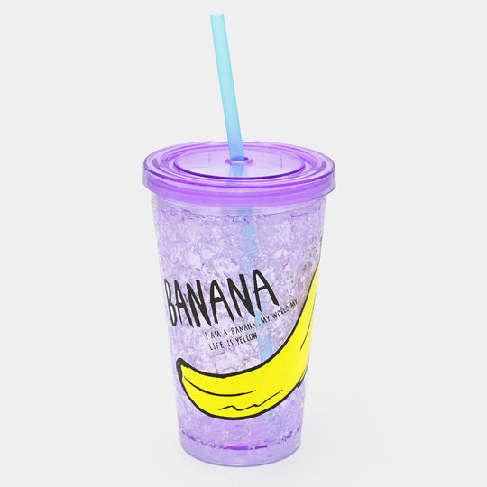 Fancy Straw Glass/Cup For Kids