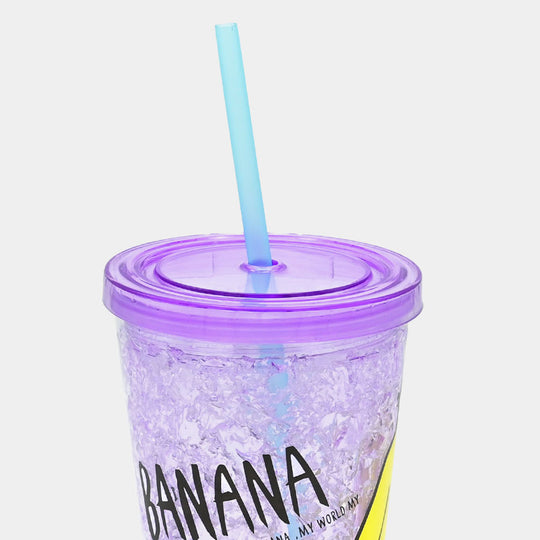 Fancy Straw Glass/Cup For Kids