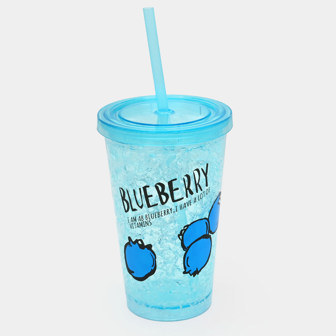 Fancy Straw Glass/Cup For Kids