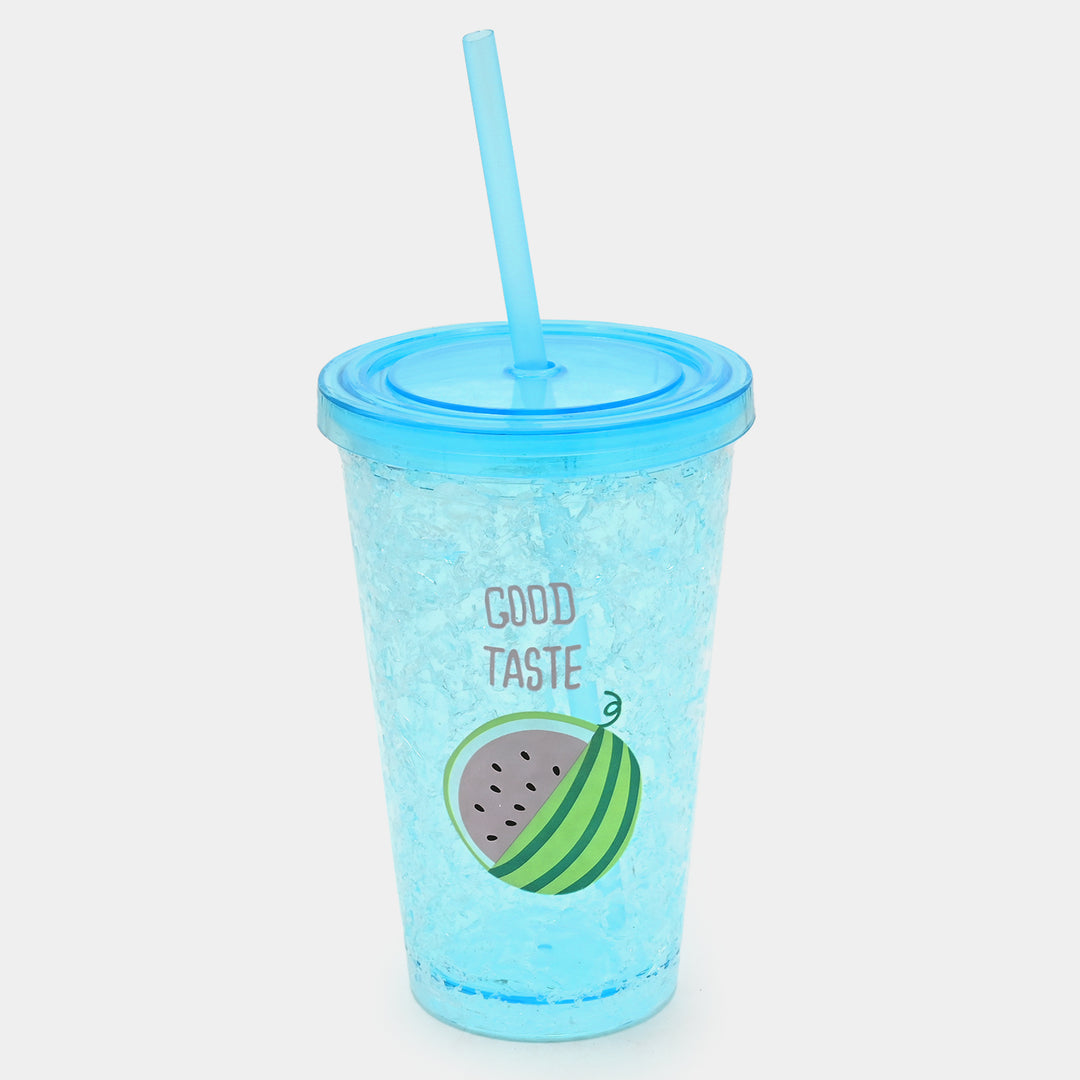 Fancy Straw Glass/Cup For Kids