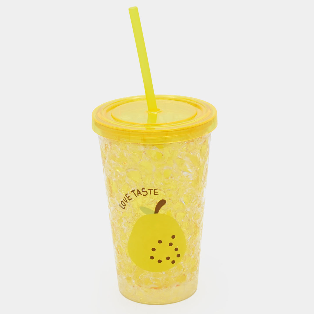 Fancy Straw Glass/Cup For Kids