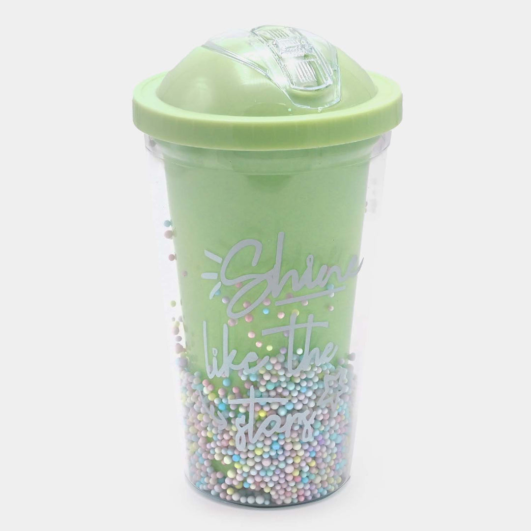 Fancy Straw Glass/Cup For Kids