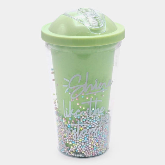 Fancy Straw Glass/Cup For Kids