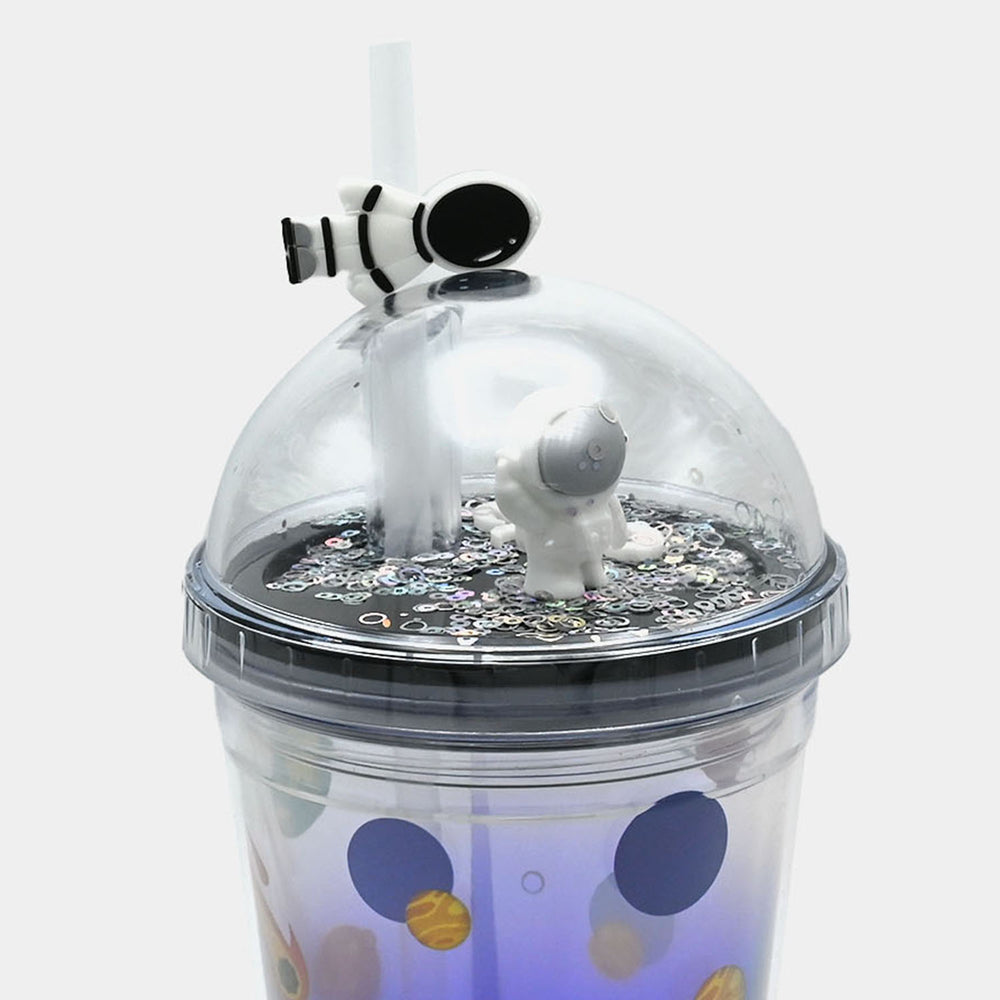 Fancy Straw Glass/Cup For Kids