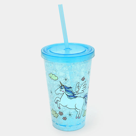 Fancy Straw Glass/Cup For Kids