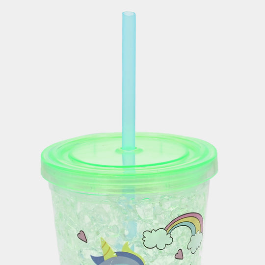 Fancy Straw Glass/Cup For Kids