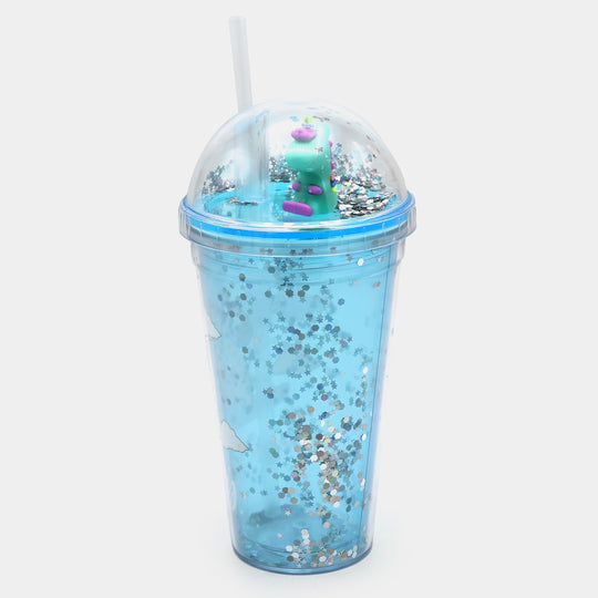 Fancy Straw Glass/Cup For Kids