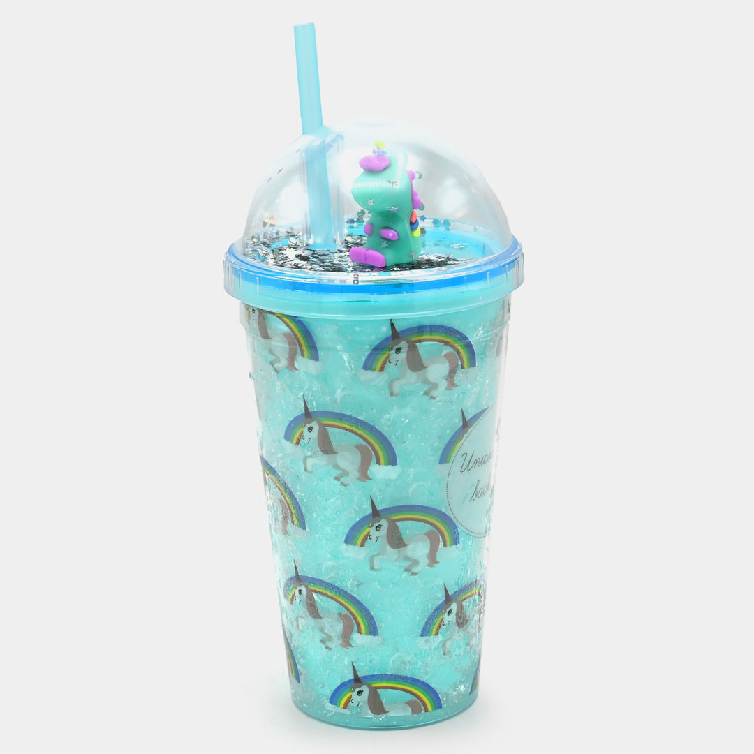 Fancy Straw Glass/Cup For Kids