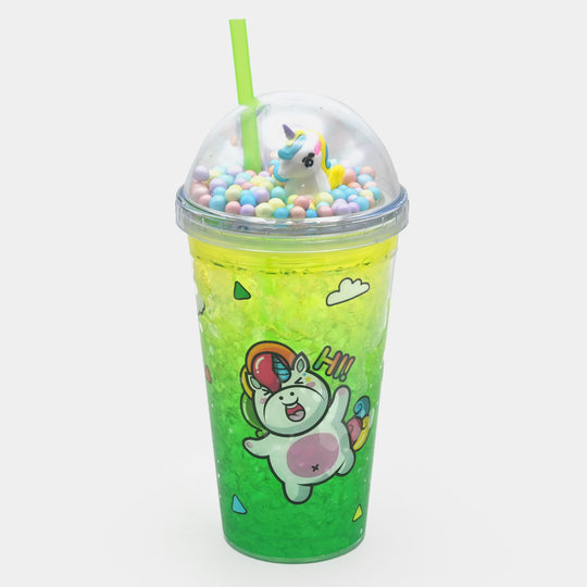 Fancy Straw Glass/Cup For Kids