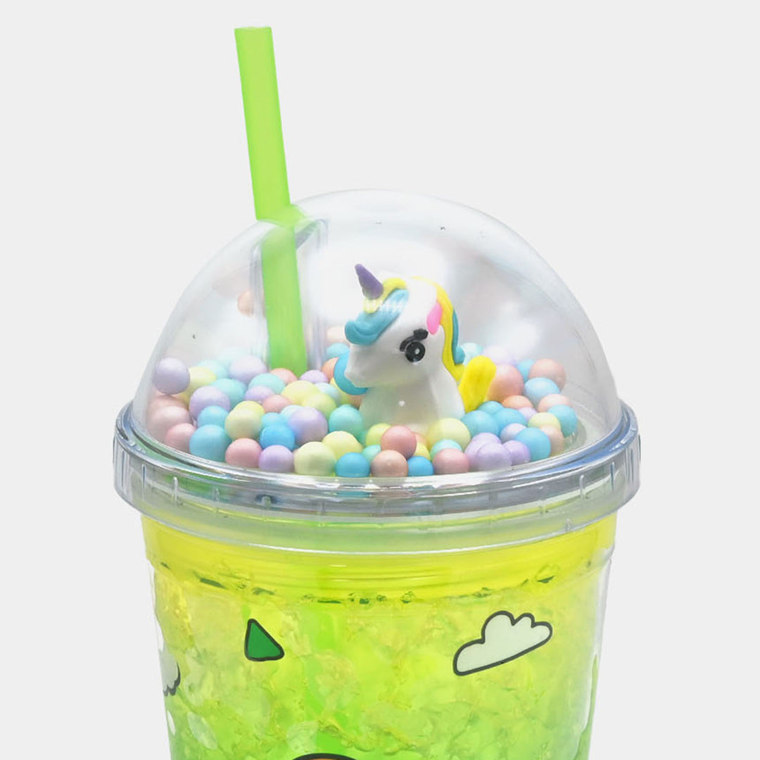 Fancy Straw Glass/Cup For Kids