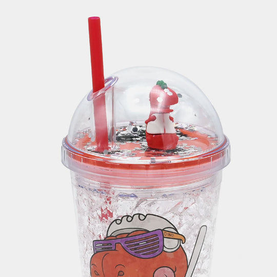 Fancy Straw Glass/Cup For Kids