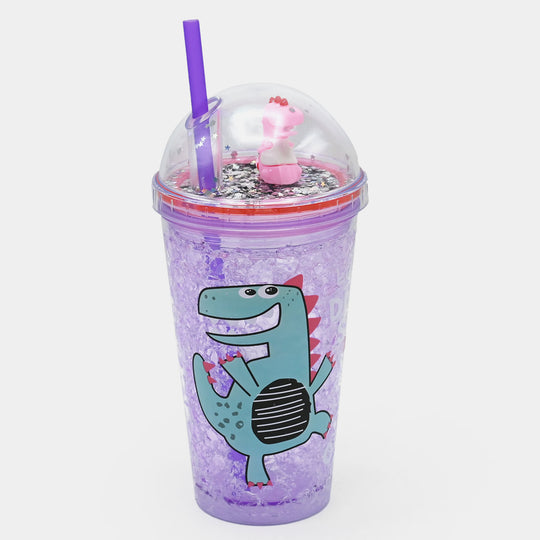 Fancy Straw Glass/Cup For Kids