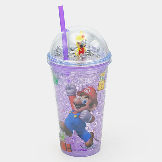 Fancy Straw Glass/Cup For Kids