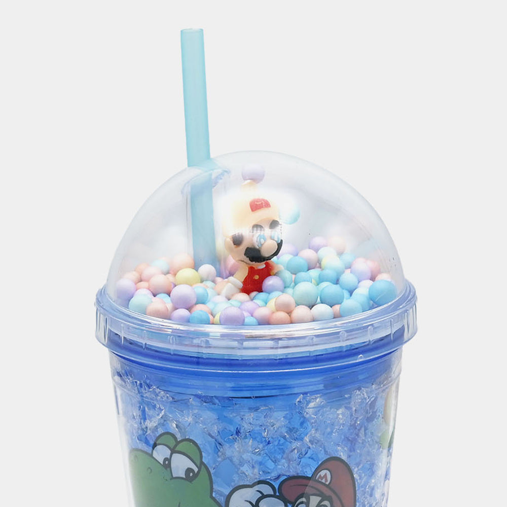 Fancy Straw Glass/Cup For Kids