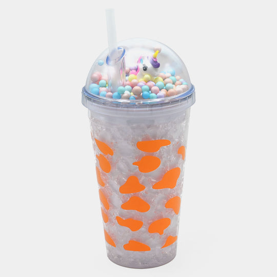 Fancy Straw Glass/Cup For Kids