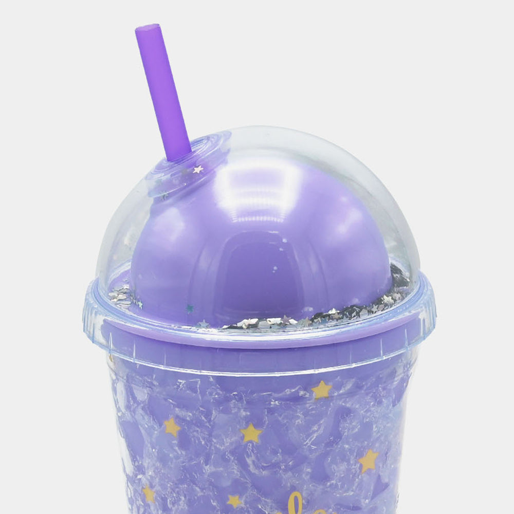 Fancy Straw Glass/Cup For Kids