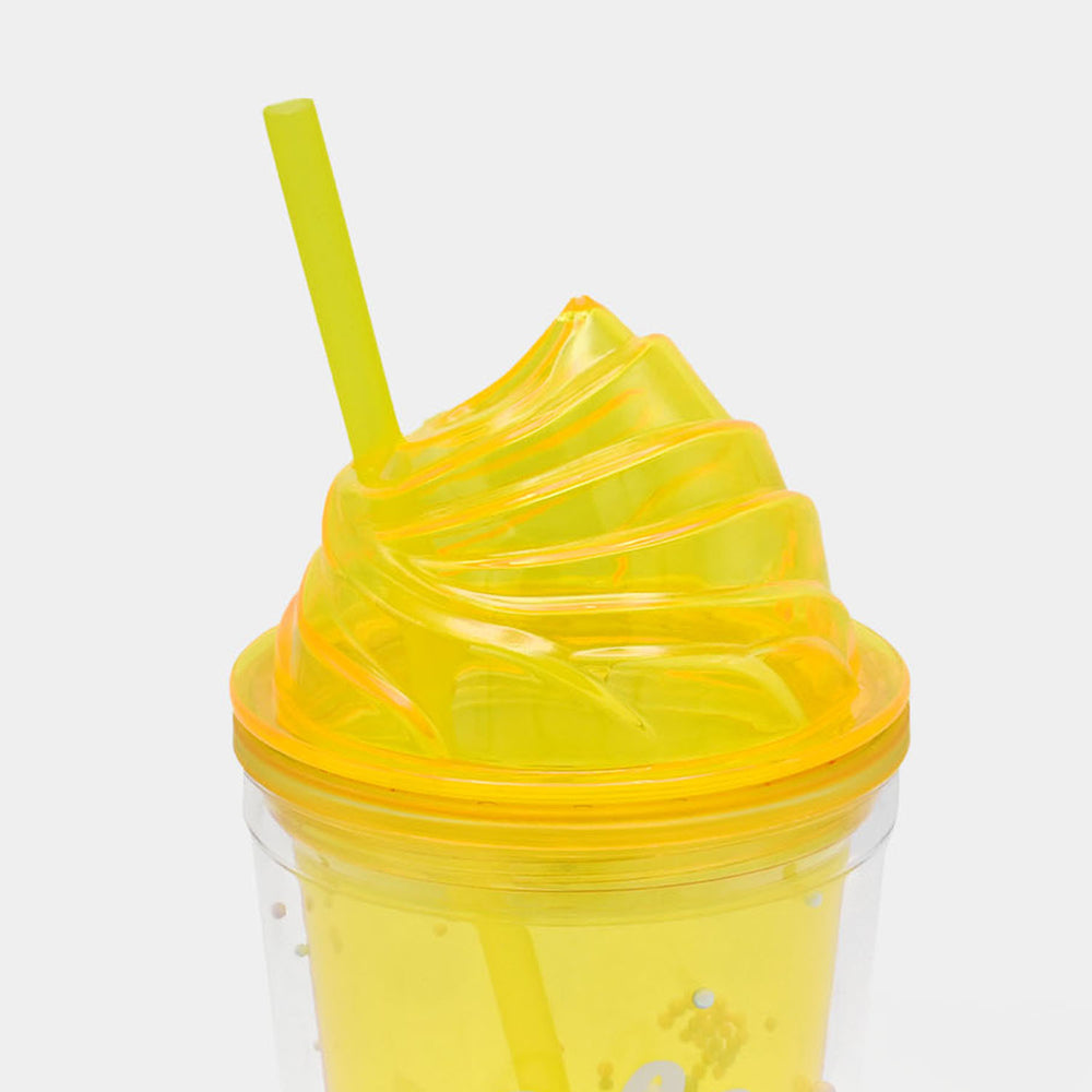 Fancy Straw Glass/Cup For Kids