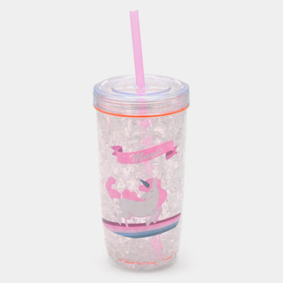 Fancy Straw Glass/Cup For Kids