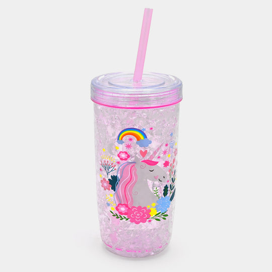Fancy Straw Glass/Cup For Kids