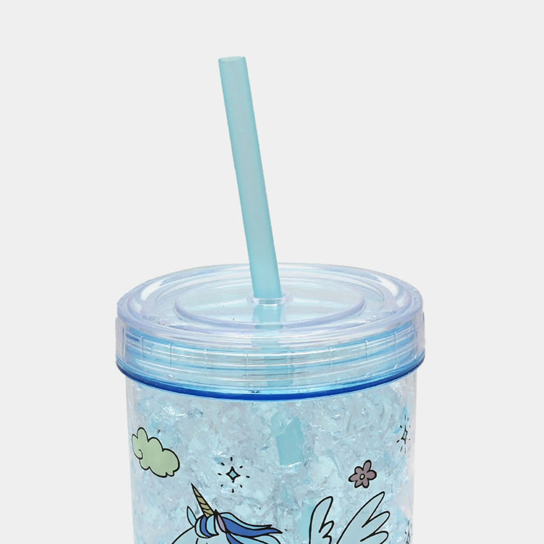 Fancy Straw Glass/Cup For Kids