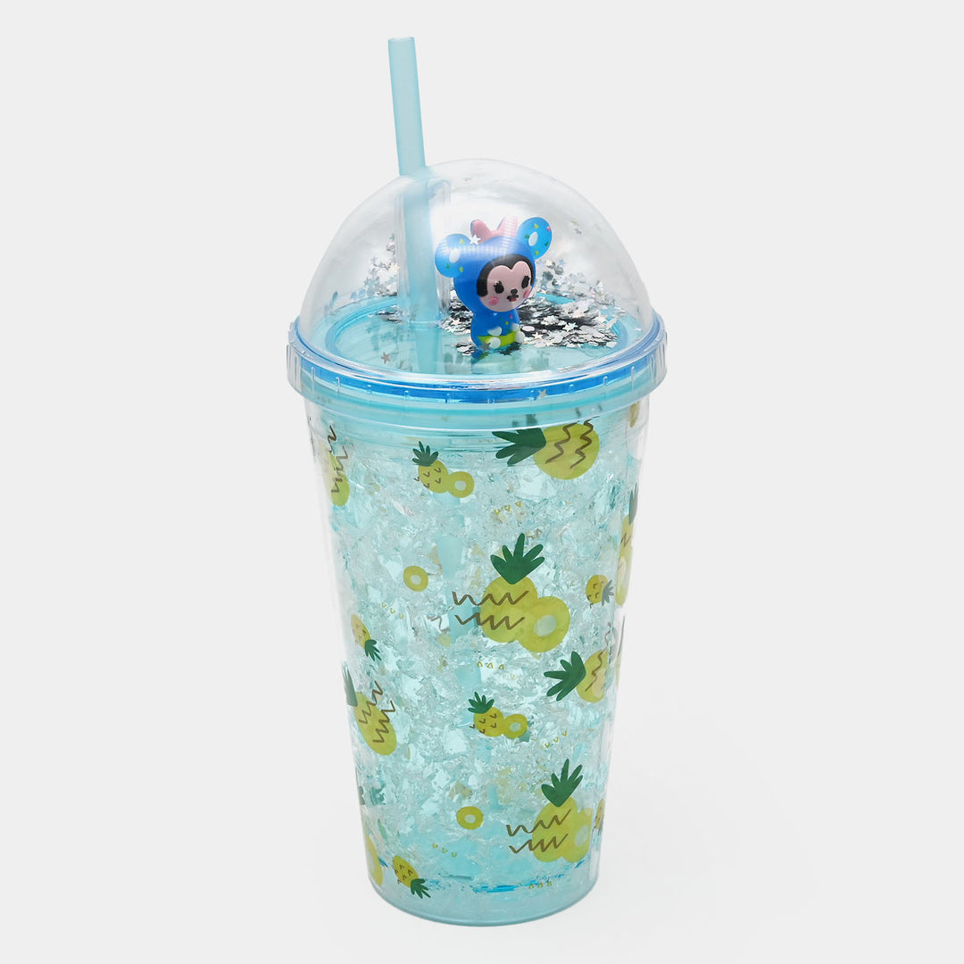 Fancy Straw Glass/Cup For Kids