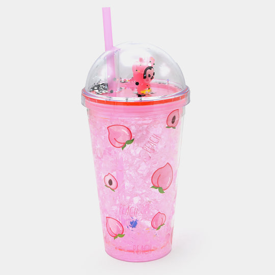 Fancy Straw Glass/Cup For Kids