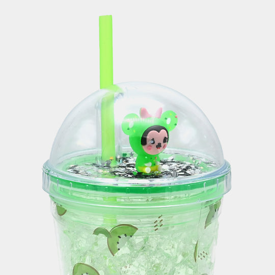 Fancy Straw Glass/Cup For Kids