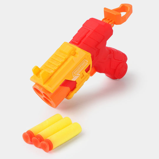 Soft Bullet Gun + Action Figure For Kids