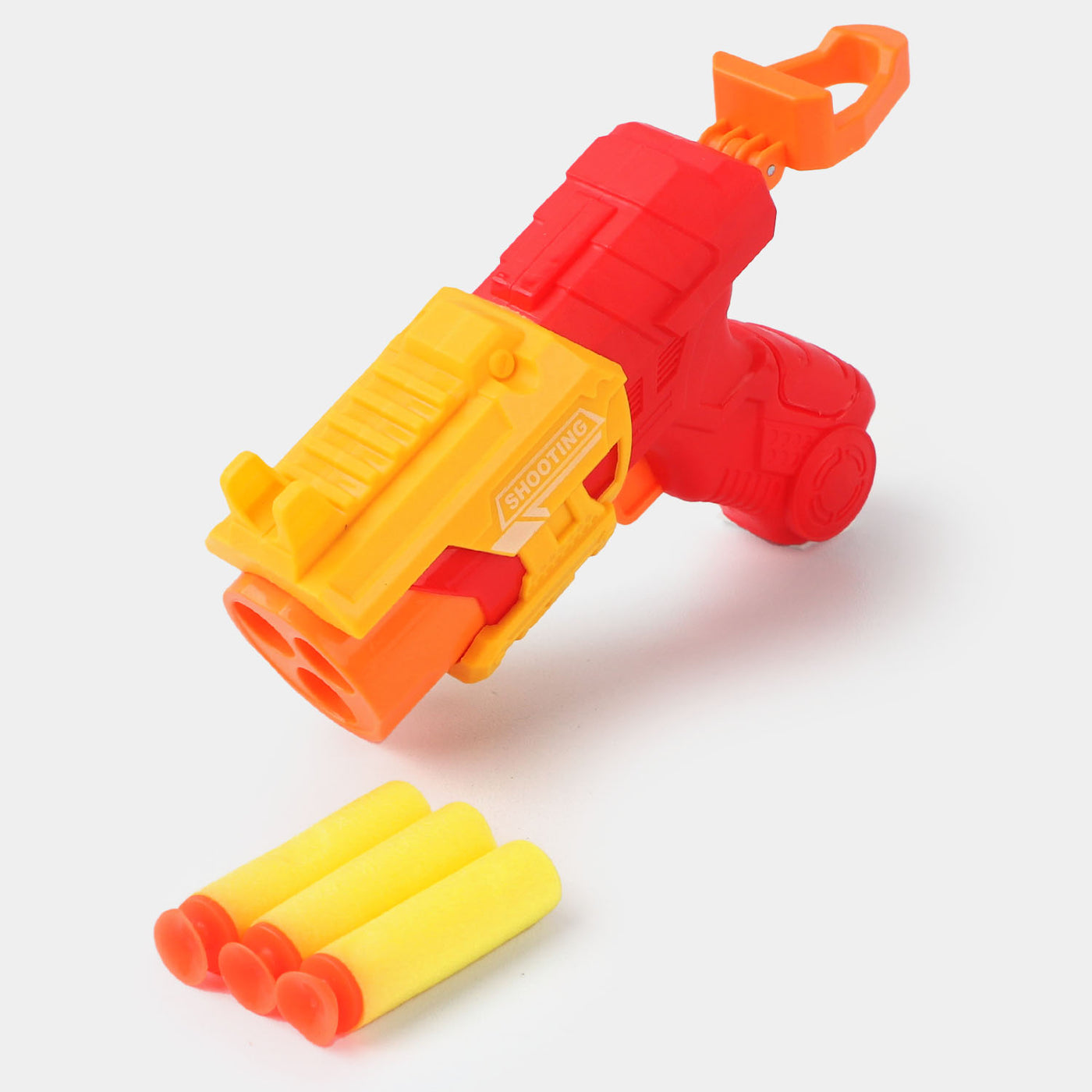 Soft Bullet Gun + Action Figure For Kids
