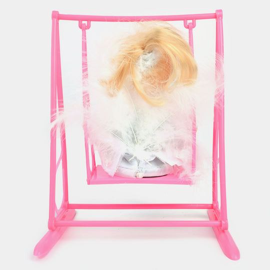 Swing Baby Doll With Light & Music For Kids