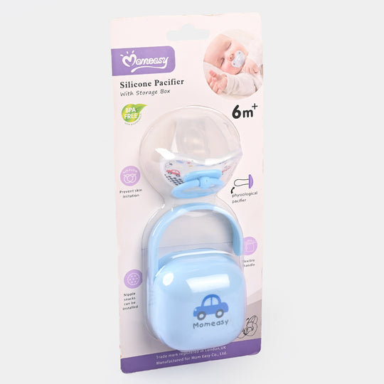 Momeasy Silicone Pacifier With Protective Cap