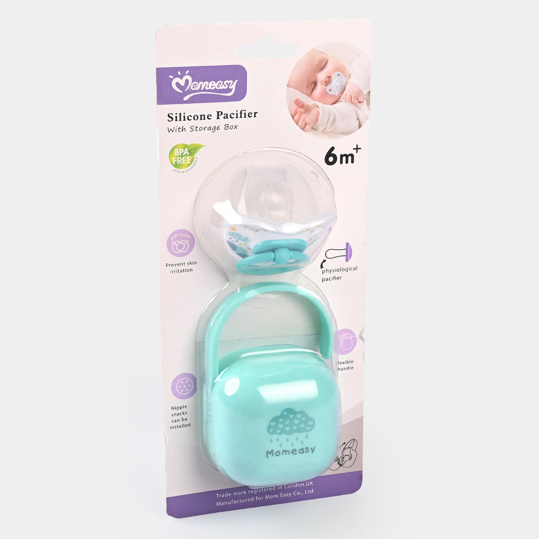 Momeasy Silicone Pacifier With Protective Cap