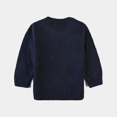 Infant Girls Sweater Knit Suit Blue bell-NAVY