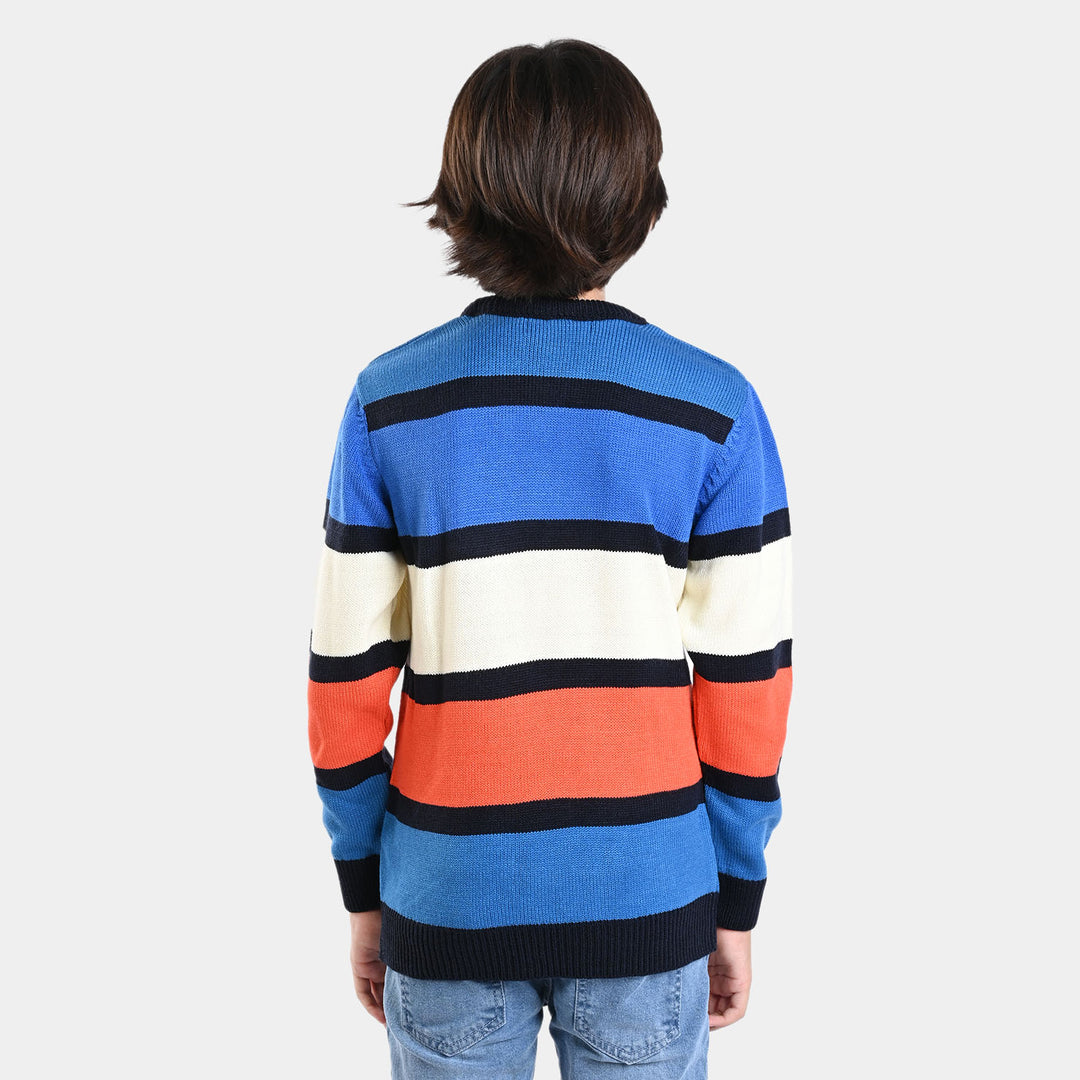 Boys Acrylic Sweater-Multi