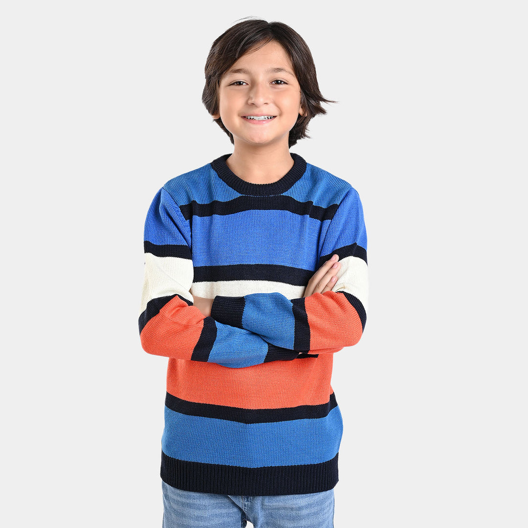 Boys Acrylic Sweater-Multi