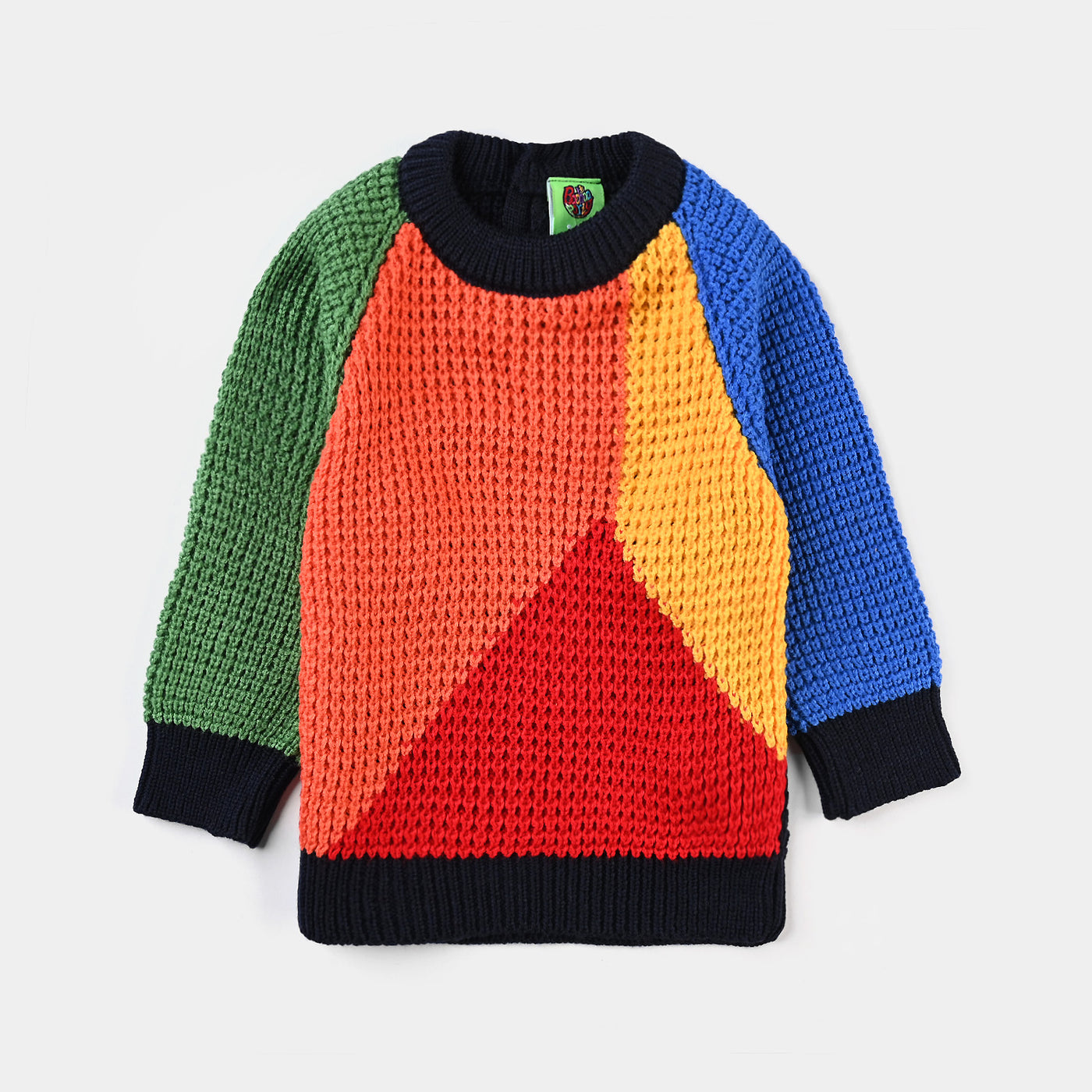 Infant Boys Acrylic Sweater Polaroid-Multi