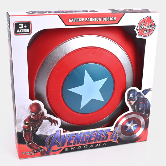 Action Hero Roleplay Shield With Light For Kids