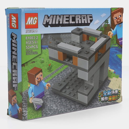 Minecraft Building Blocks Set For Kids | 53+PCs