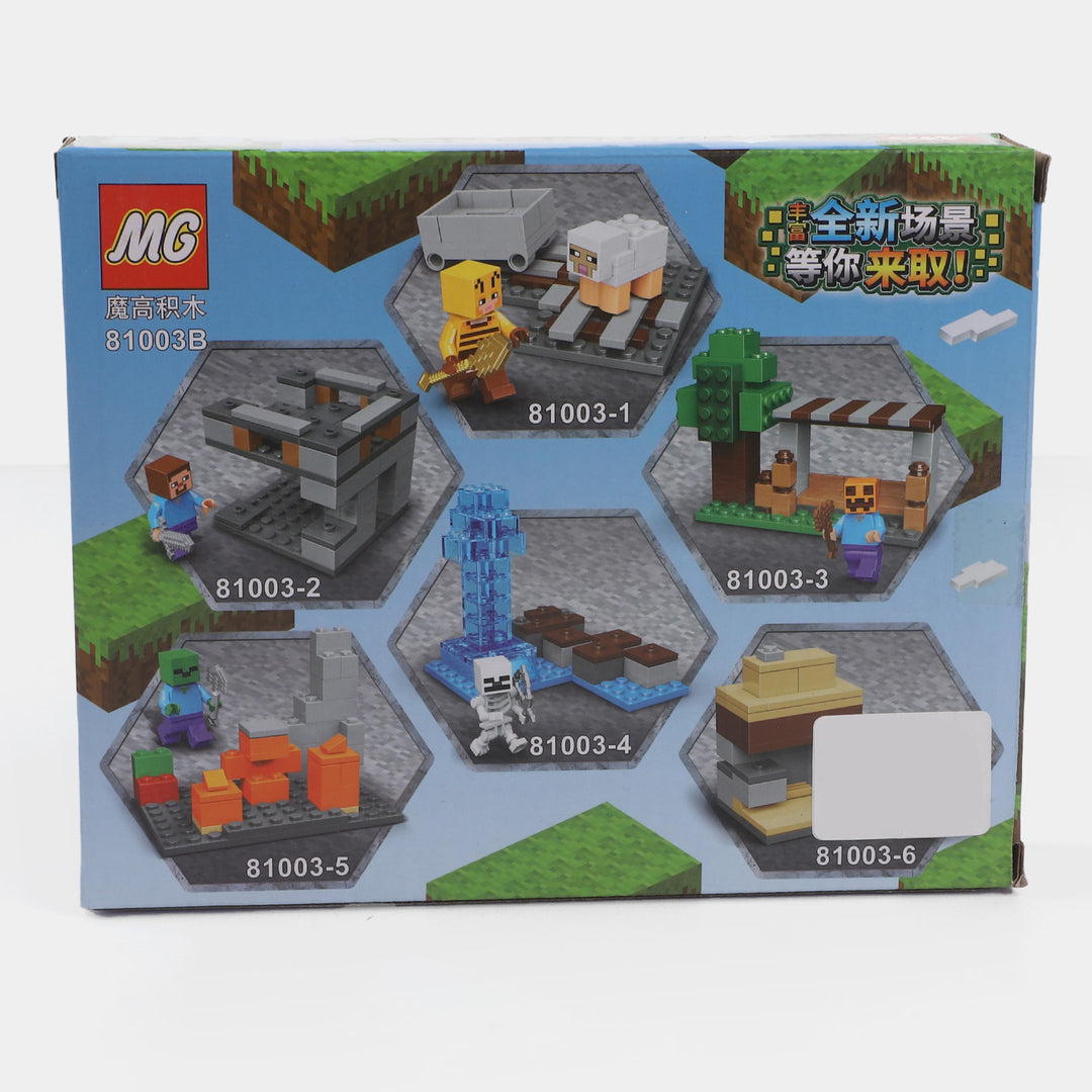 Minecraft Building Blocks Set For Kids | 53+PCs