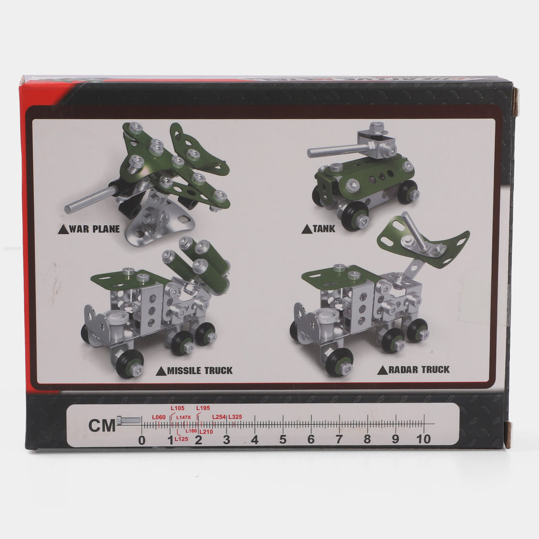 Creative Metal Block Toy For Kids | 45PCs