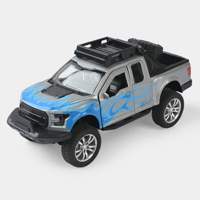 Sprayed Alloy Pullback Pickup Truck Toy